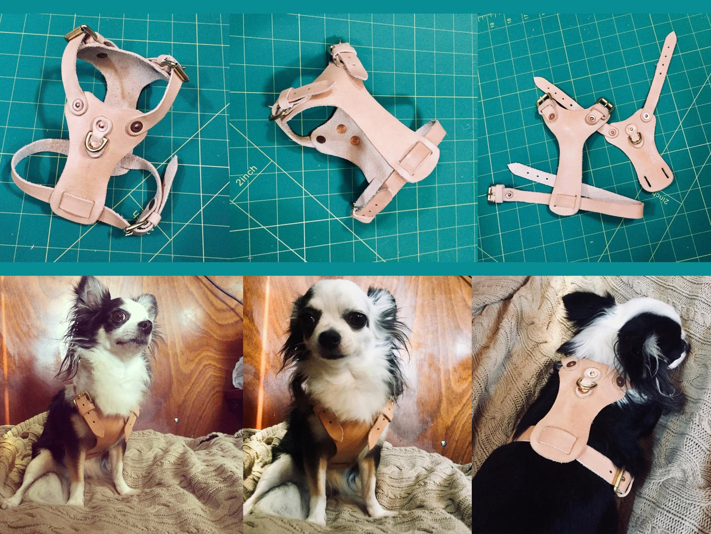 Free Mini Dog Harness Leather Pattern - Download PDF - Karlova Design