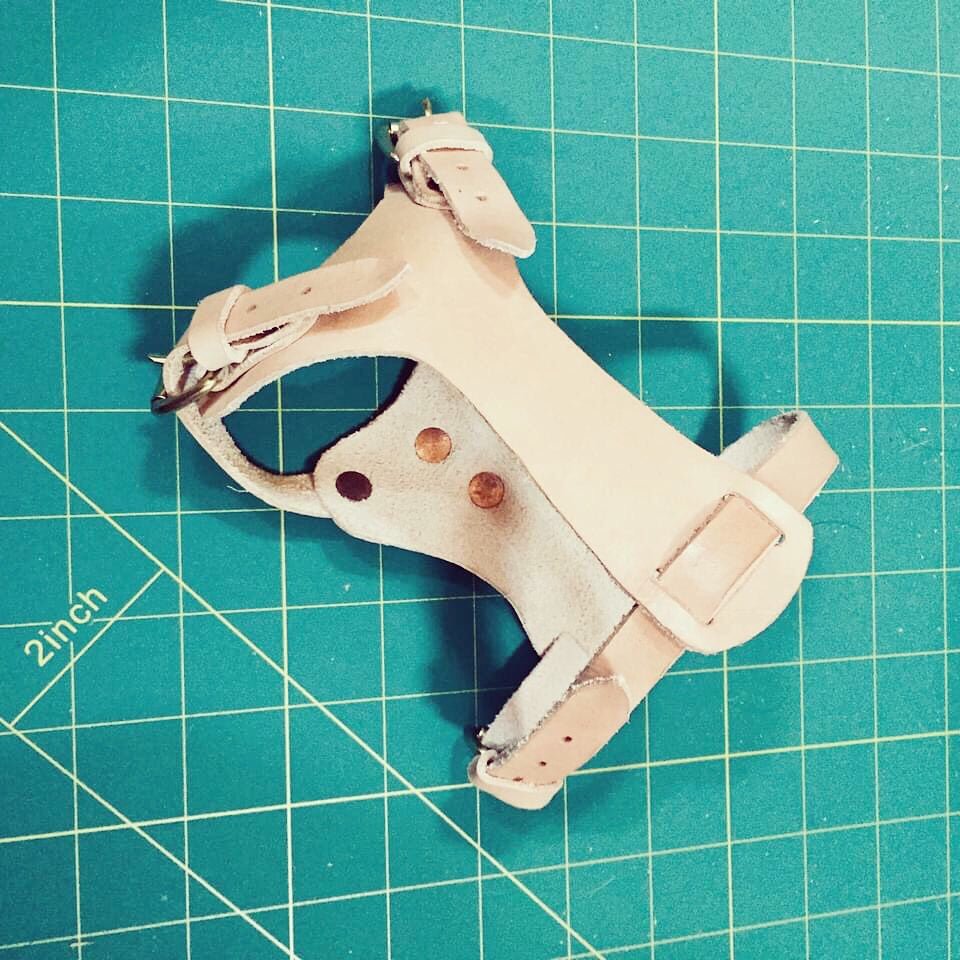 Free Mini Dog Harness Leather Pattern - Download PDF - Karlova Design