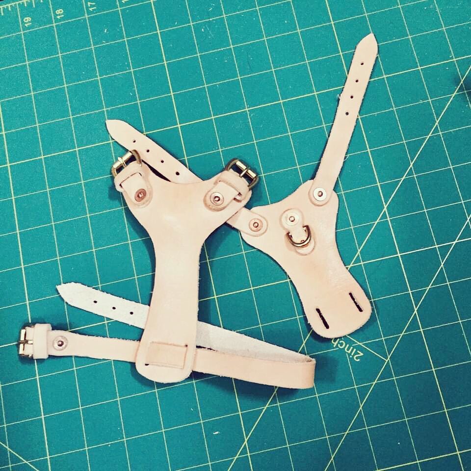 Free Mini Dog Harness Leather Pattern - Download PDF - Karlova Design