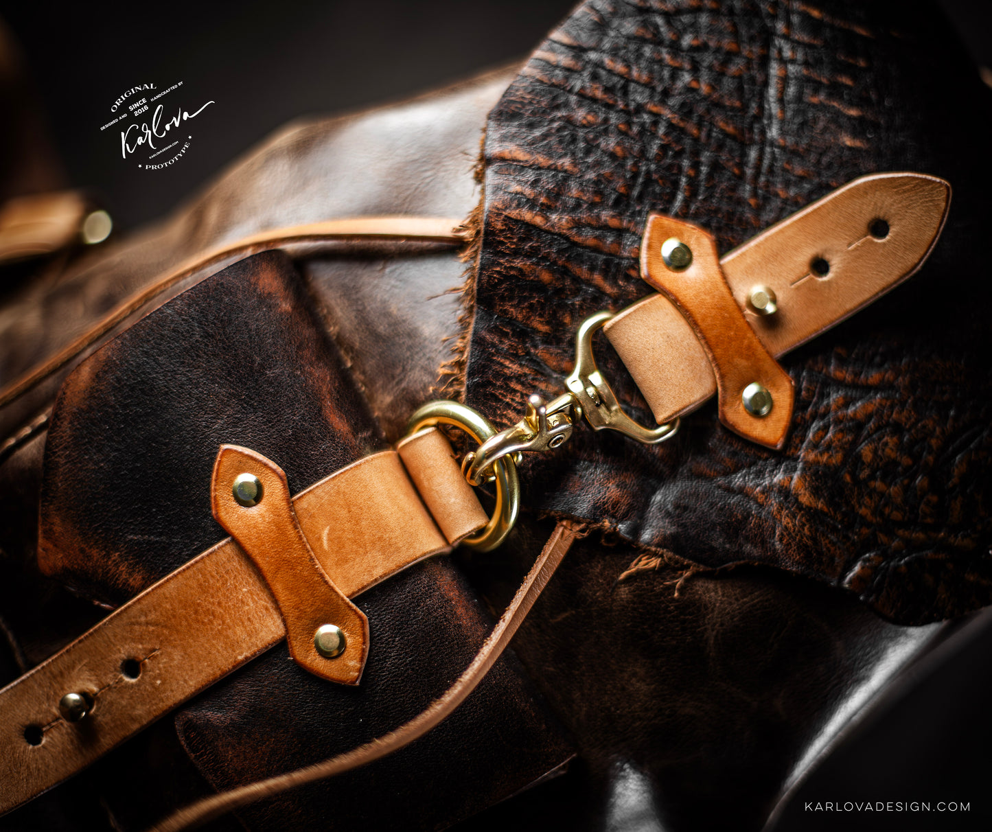 Backpack Leather Pattern - Sloop 2 - PDF Pattern Download with Video Tutorial, SVG and DXF Included