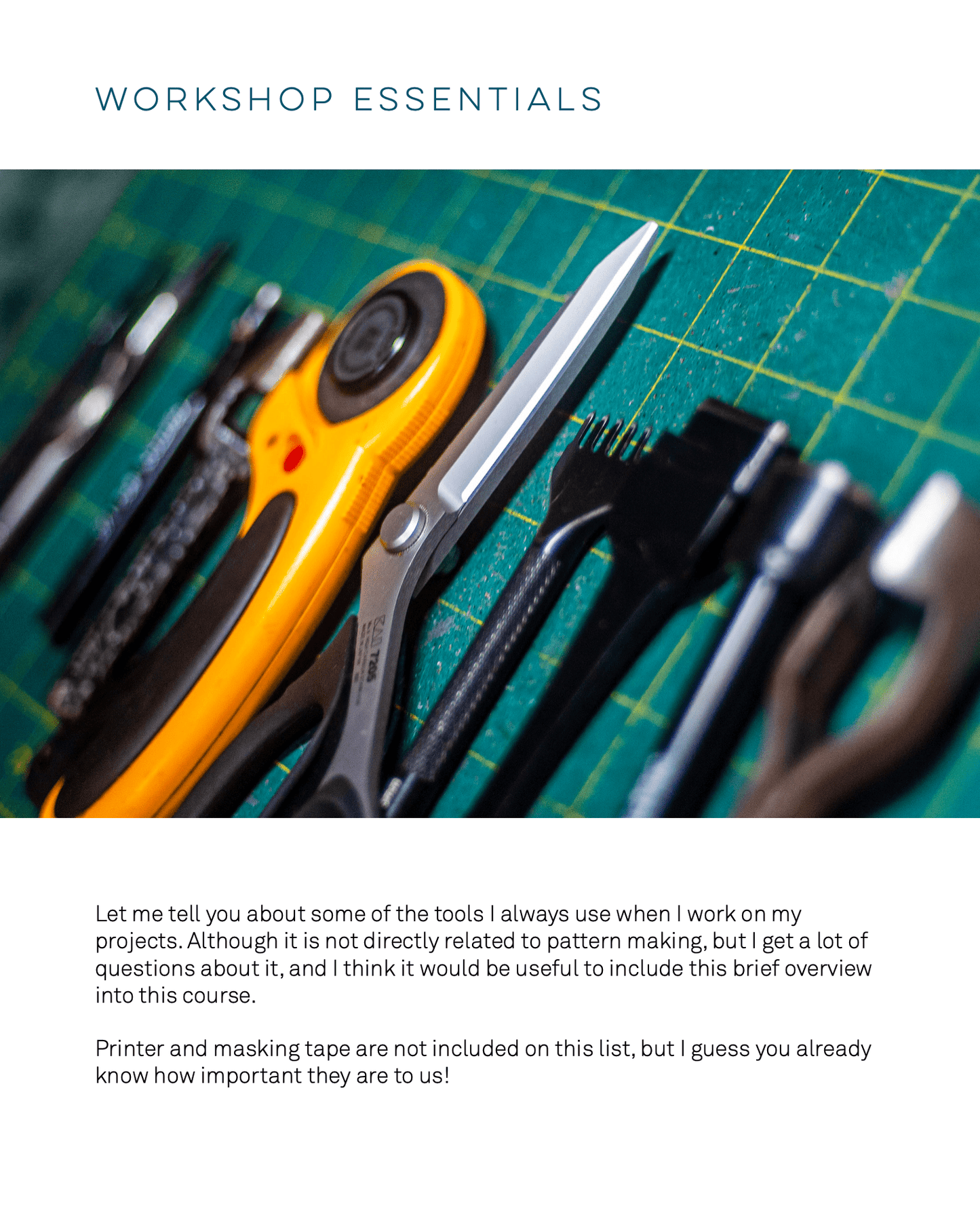 Leather Craft Pattern Design Basics E-book - Karlova Design