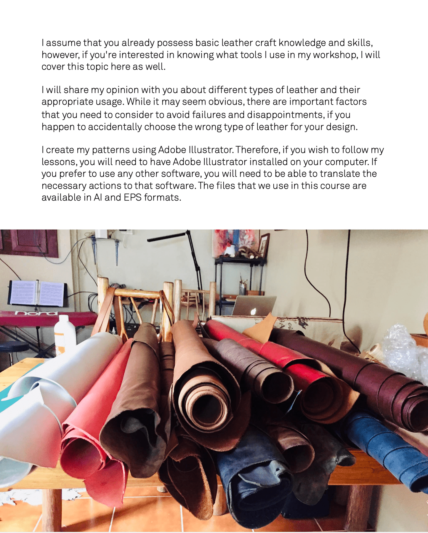 Leather Craft Pattern Design Basics E-book - Karlova Design