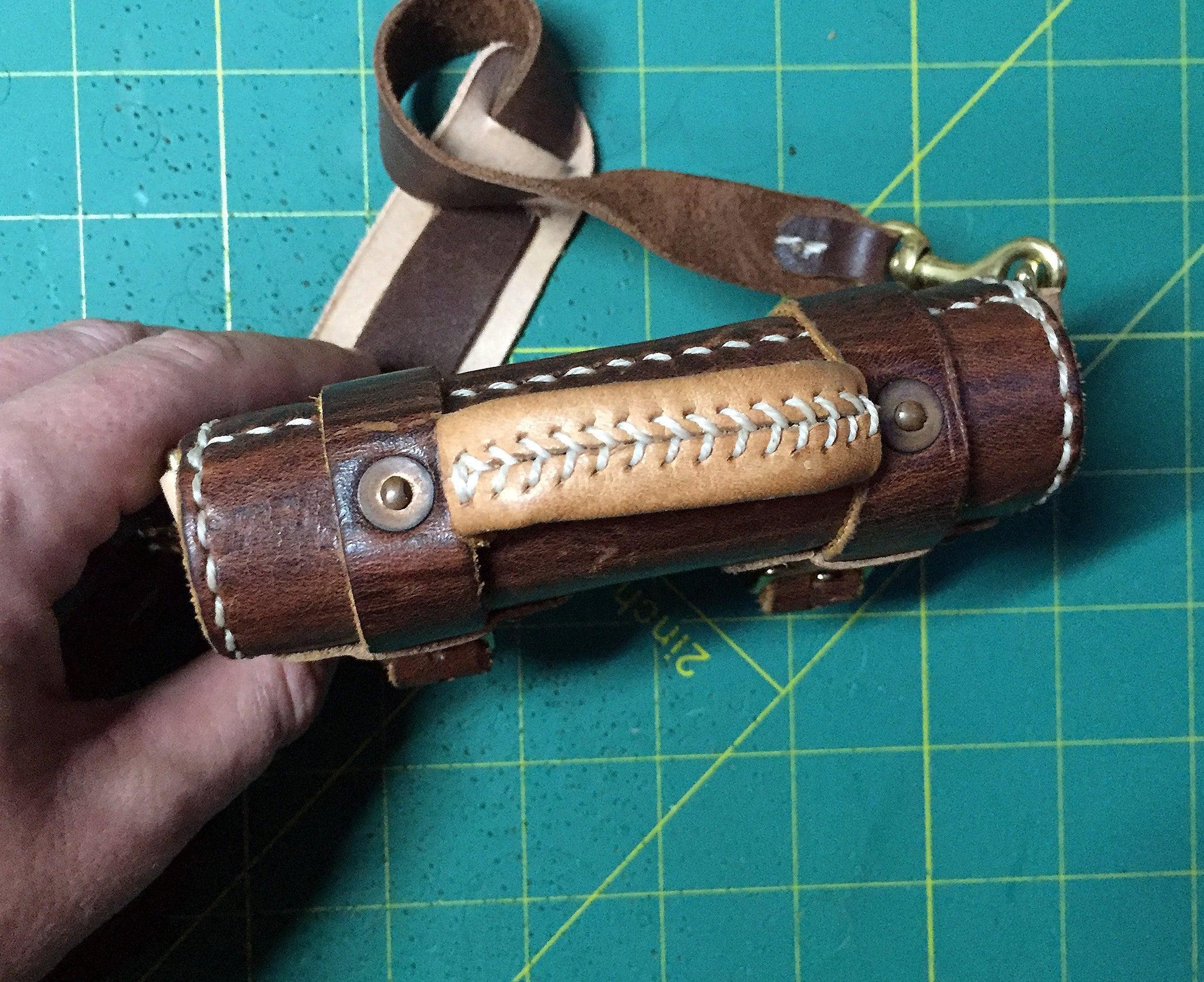 Tiny Card Briefcase Leather Craft PDF Pattern Download - Karlova Design