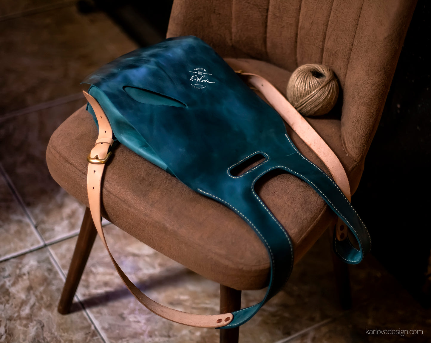 82 Backpack Leather Craft PDF Pattern Download - Karlova Design