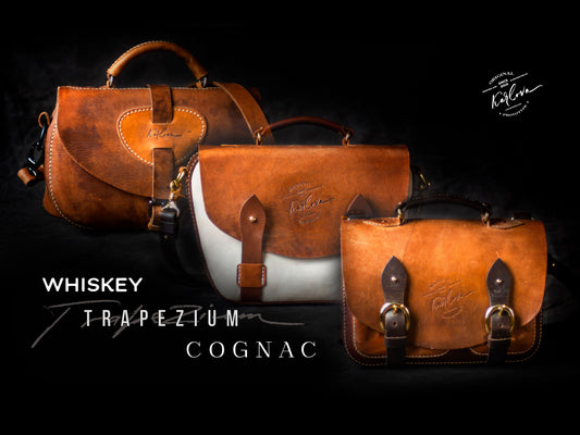 Classic saddle bag, satchel, messenger, briefcase  Printable Leather Craft DIY PDF Pattern by Karlova Design, Leatherwork Template for Hand Stitching