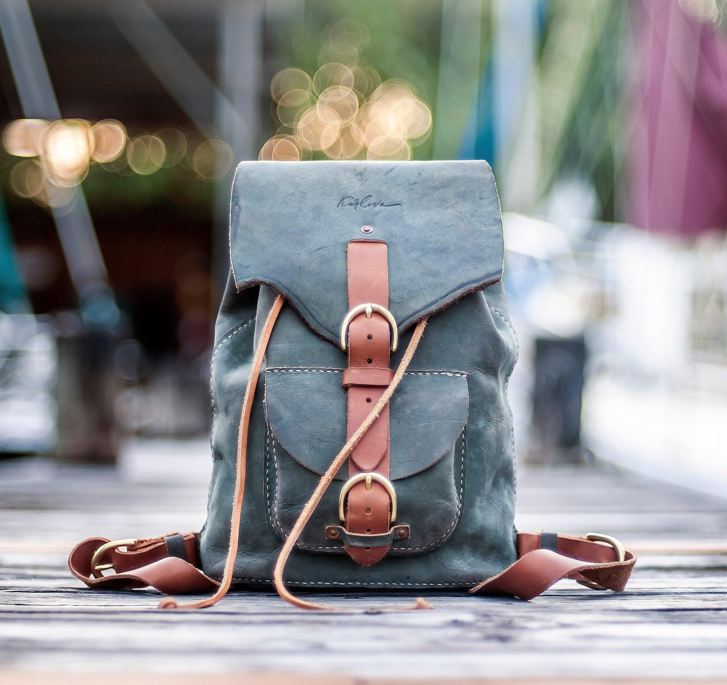 3 Small Backpacks Leather Craft PDF Pattern Bundle - Karlova Design
