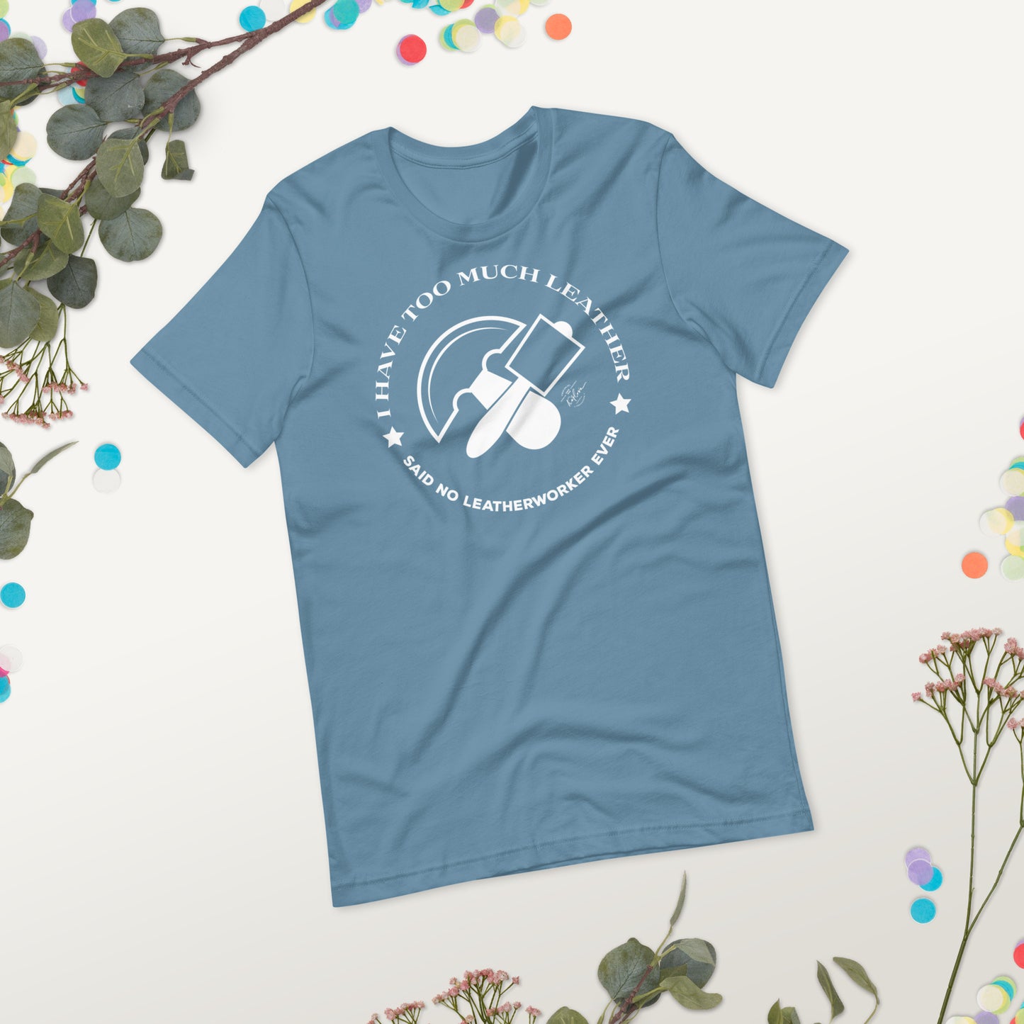 Funny Leatherwork Tee, Leather Craft T-shirt