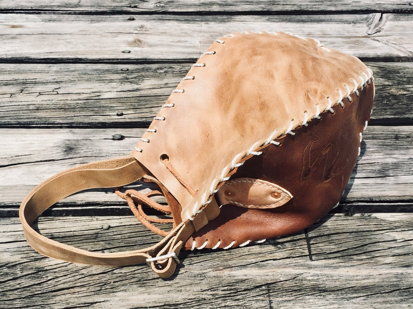 Free Laced Bag Leather Pattern - Download PDF - Karlova Design