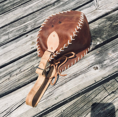 Free Laced Bag Leather Pattern - Download PDF - Karlova Design
