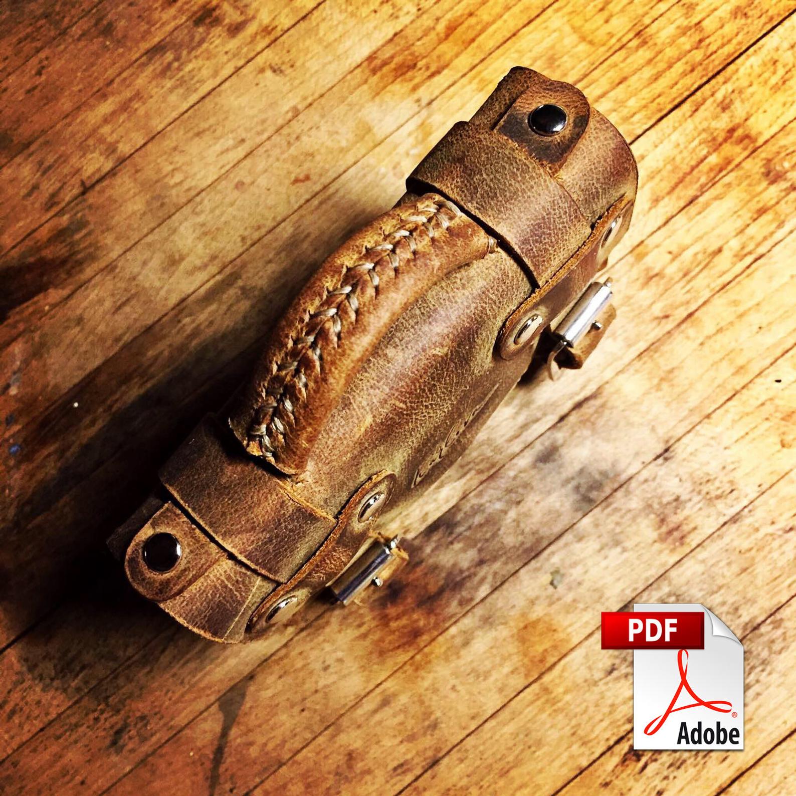 Free Micro Satchel Leather Pattern - Download PDF - Karlova Design
