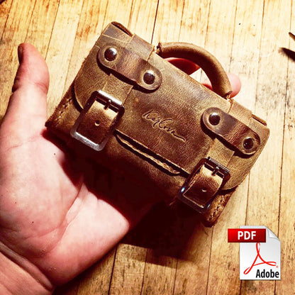 Free Micro Satchel Leather Pattern - Download PDF - Karlova Design