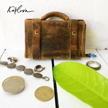 Free Micro Satchel Leather Pattern - Download PDF - Karlova Design