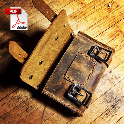Free Micro Satchel Leather Pattern - Download PDF - Karlova Design