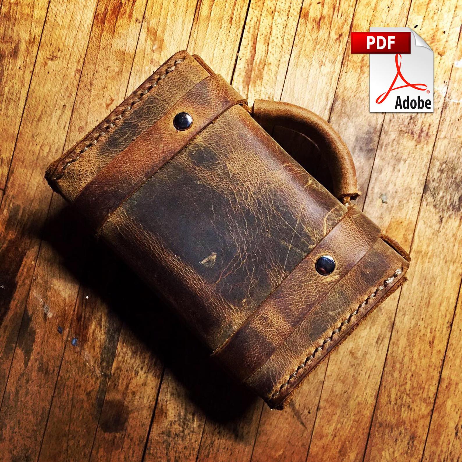 Free Micro Satchel Leather Pattern - Download PDF - Karlova Design