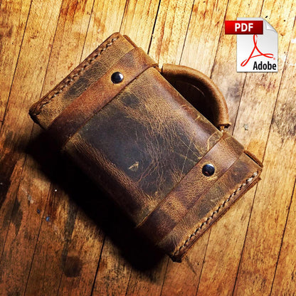 Free Micro Satchel Leather Pattern - Download PDF - Karlova Design
