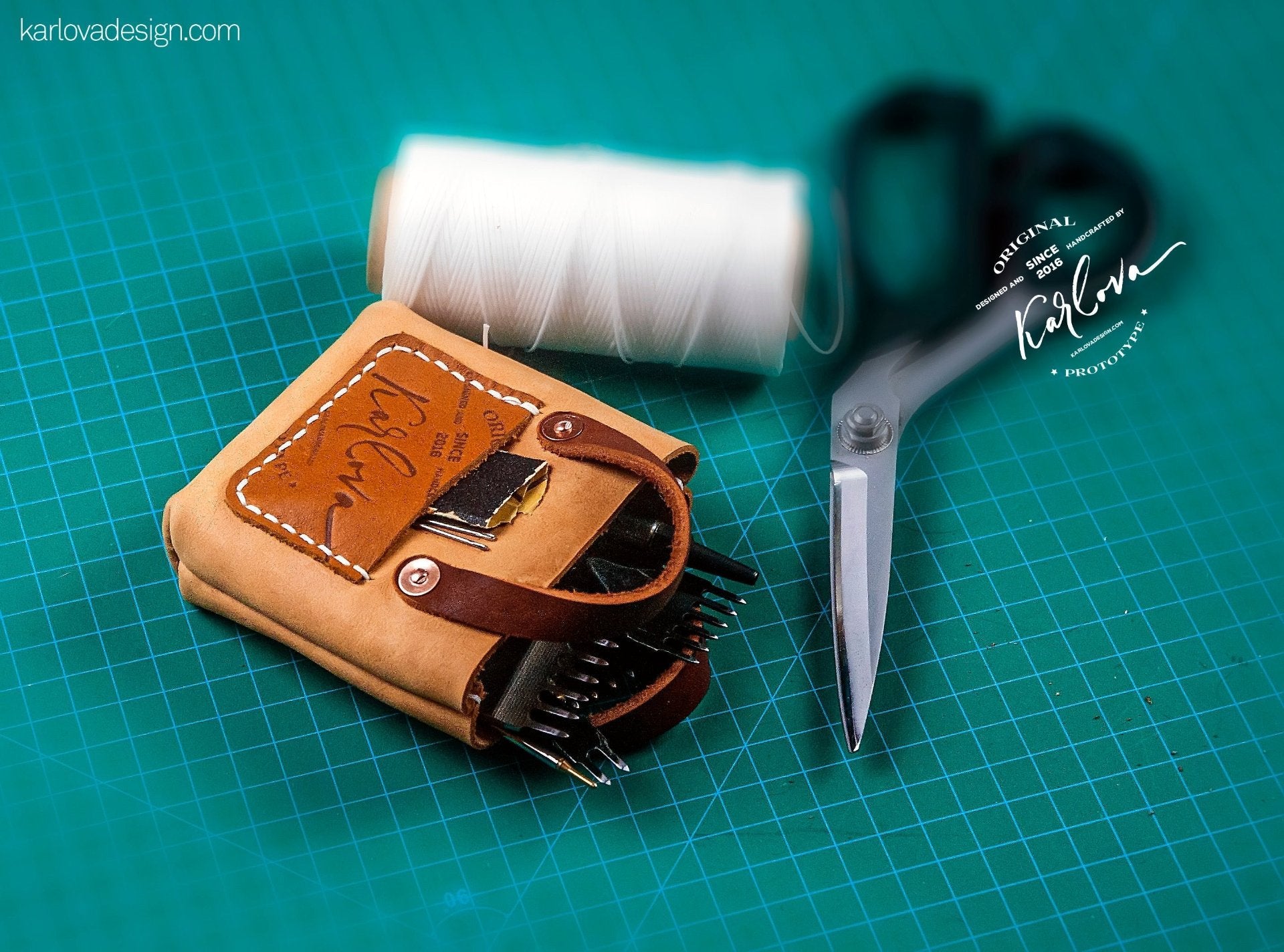 Free Mini Tote Bag Leather Pattern - Download PDF - Video Tutorial - Karlova Design