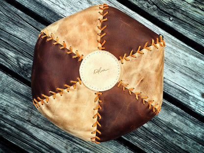 Free Round Pillow Leather Pattern - Download PDF - Karlova Design
