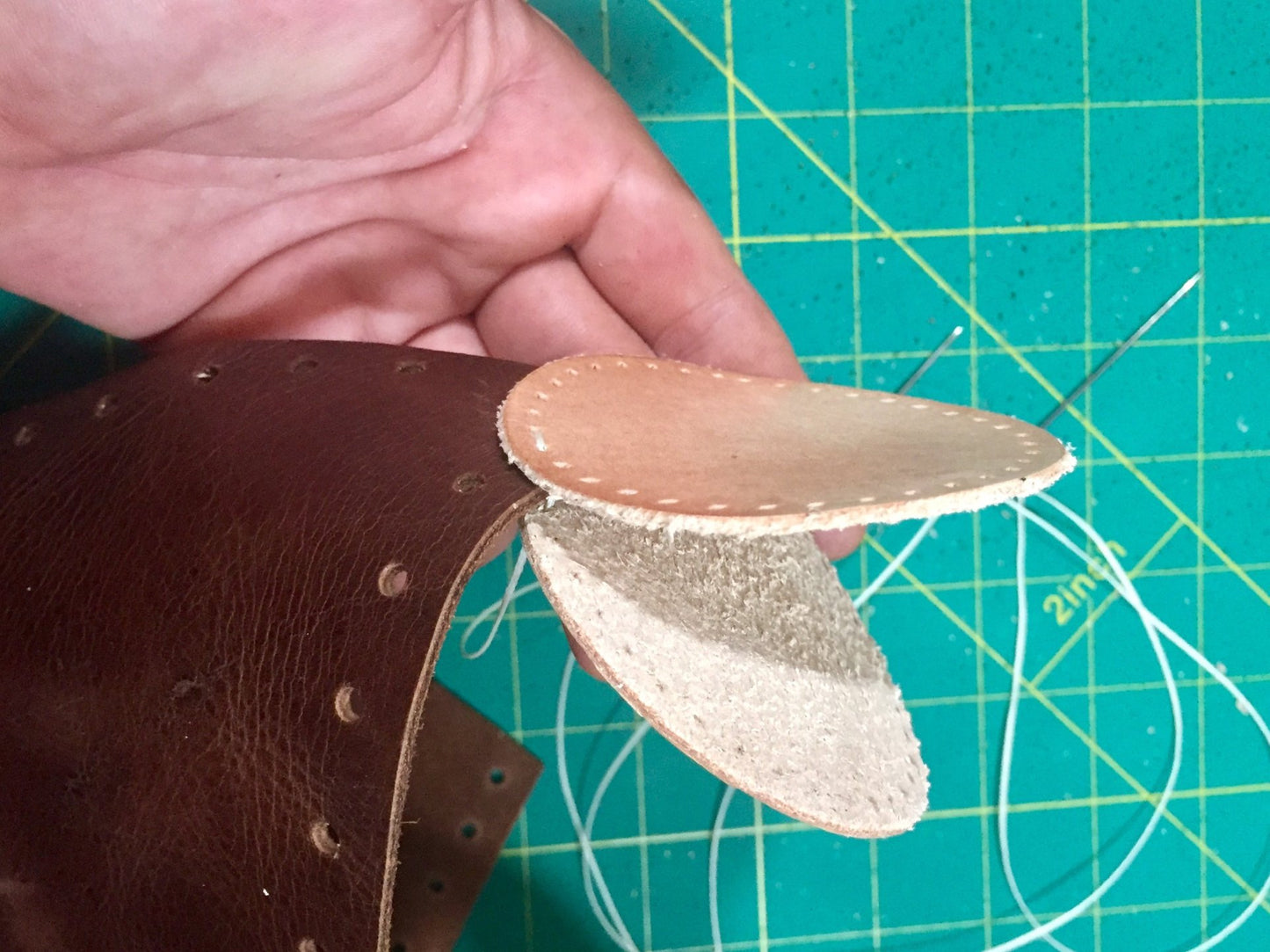 Free Round Pillow Leather Pattern - Download PDF - Karlova Design