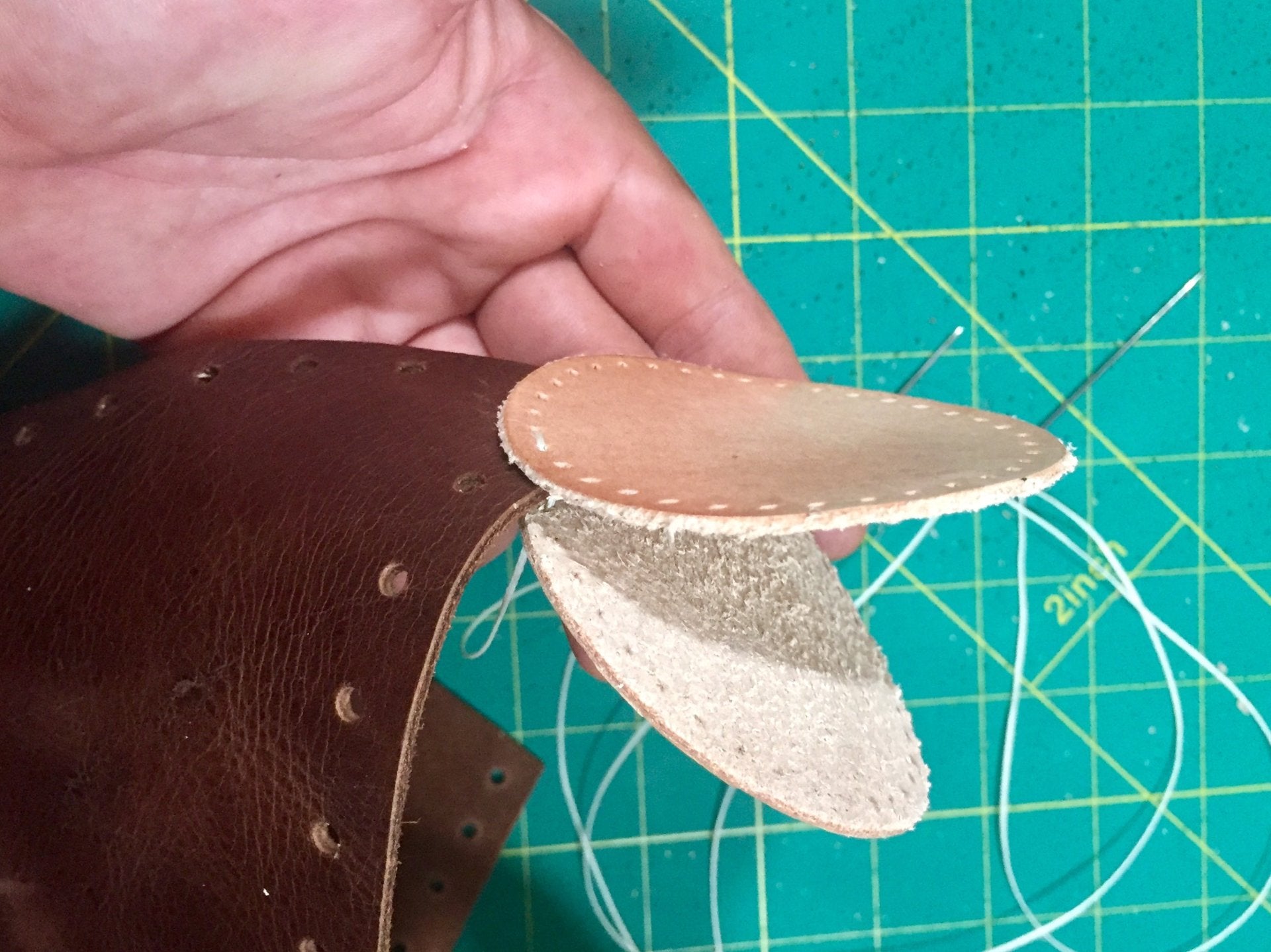 Free Round Pillow Leather Pattern - Download PDF - Karlova Design