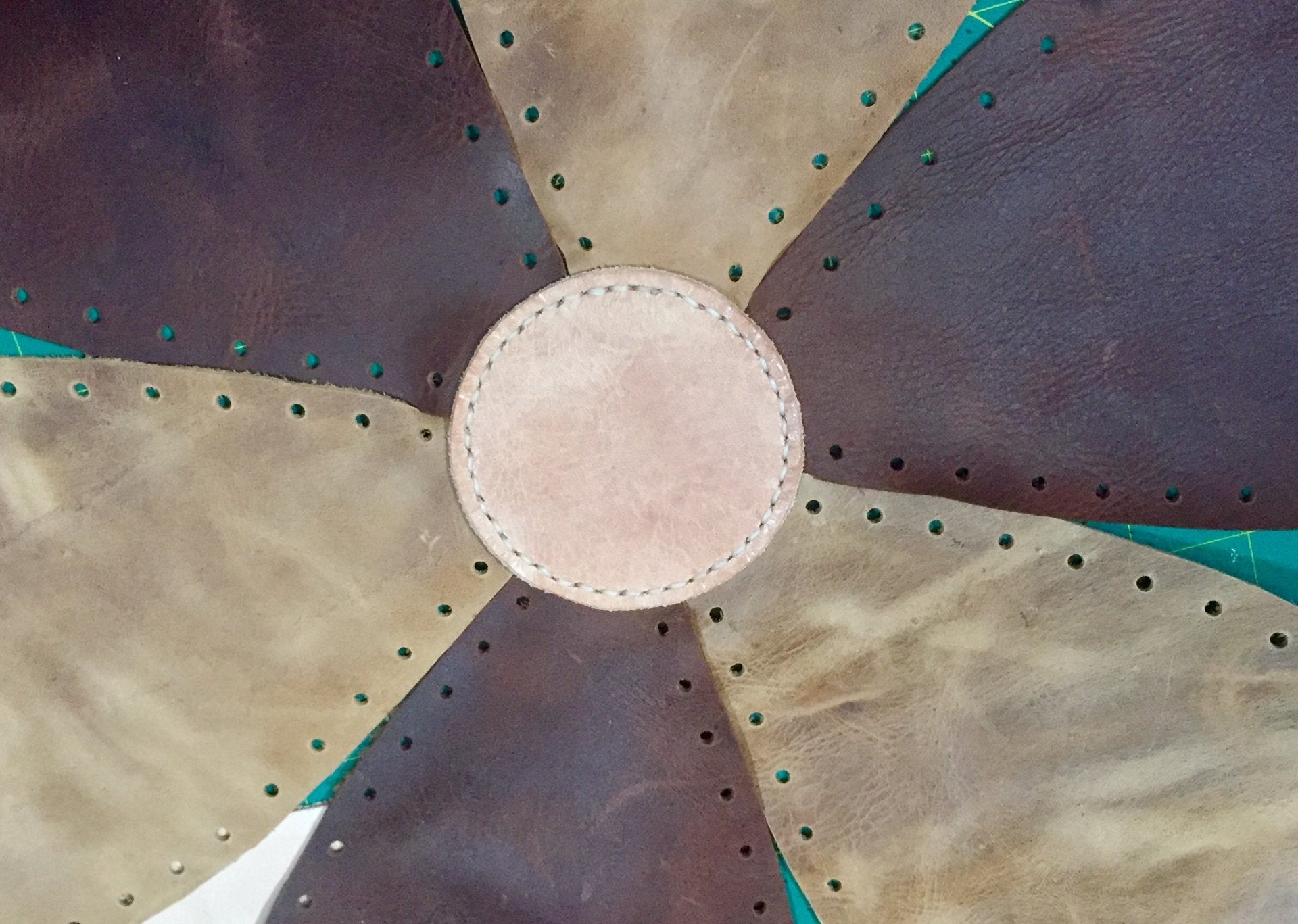 Free Round Pillow Leather Pattern - Download PDF - Karlova Design