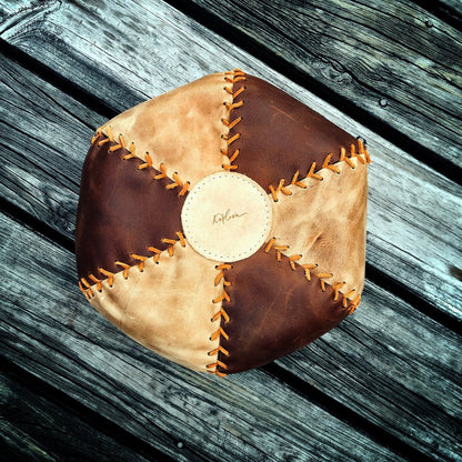 Free Round Pillow Leather Pattern - Download PDF - Karlova Design