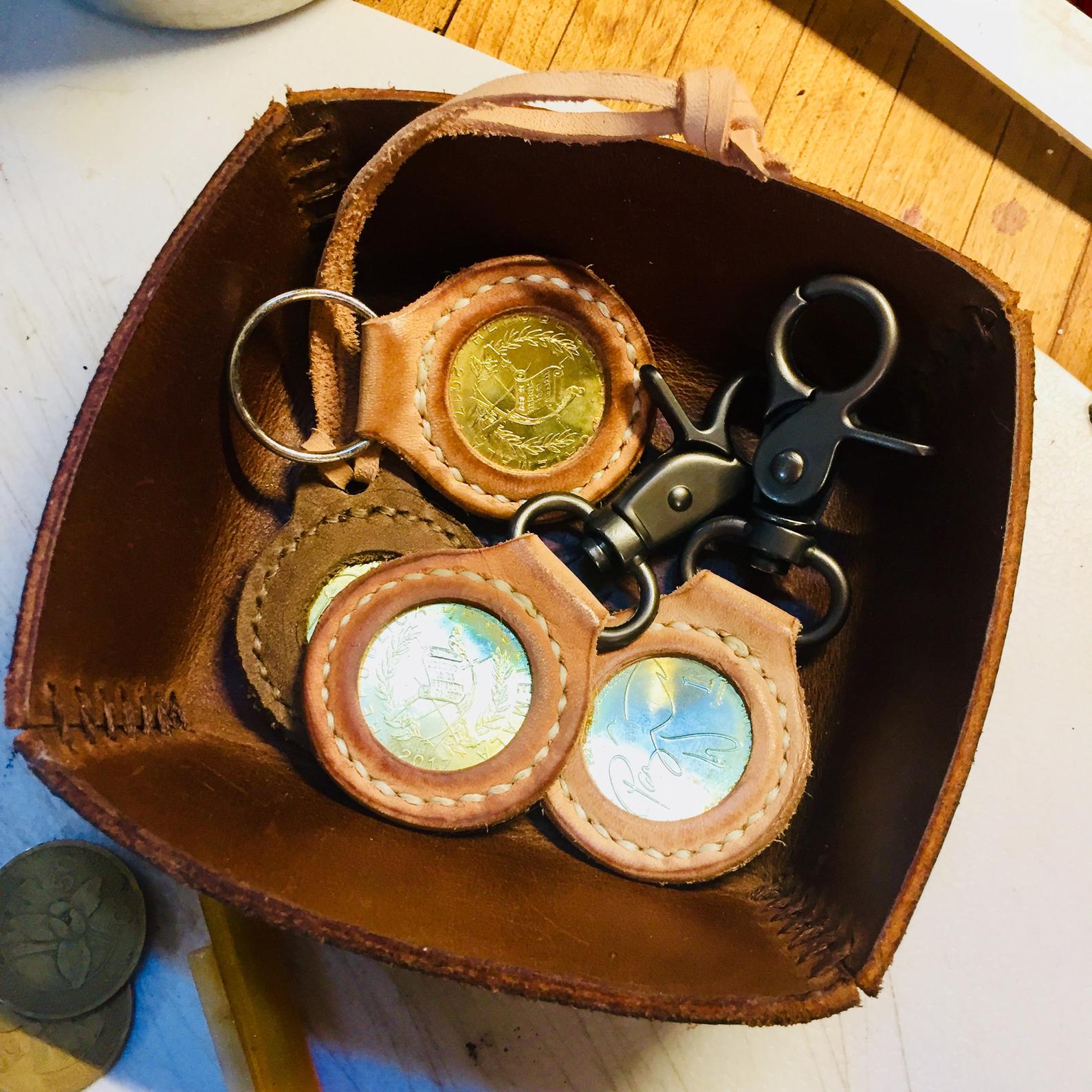 Free Valet Tray Leather Pattern - Download PDF - Video Tutorial - Karlova Design