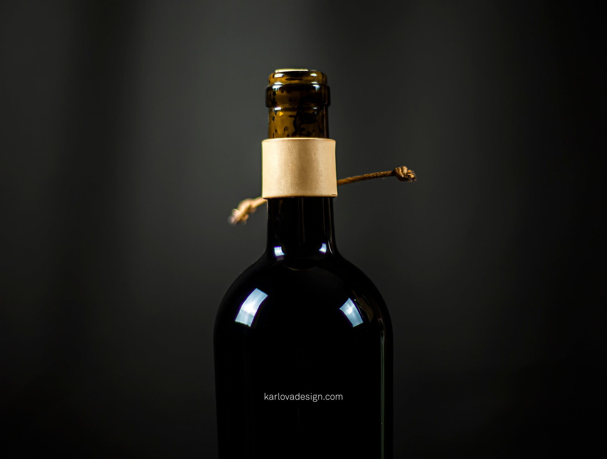 Free Wine Drip Catchers Leather Pattern - PDF Download - Video Tutorial - Karlova Design