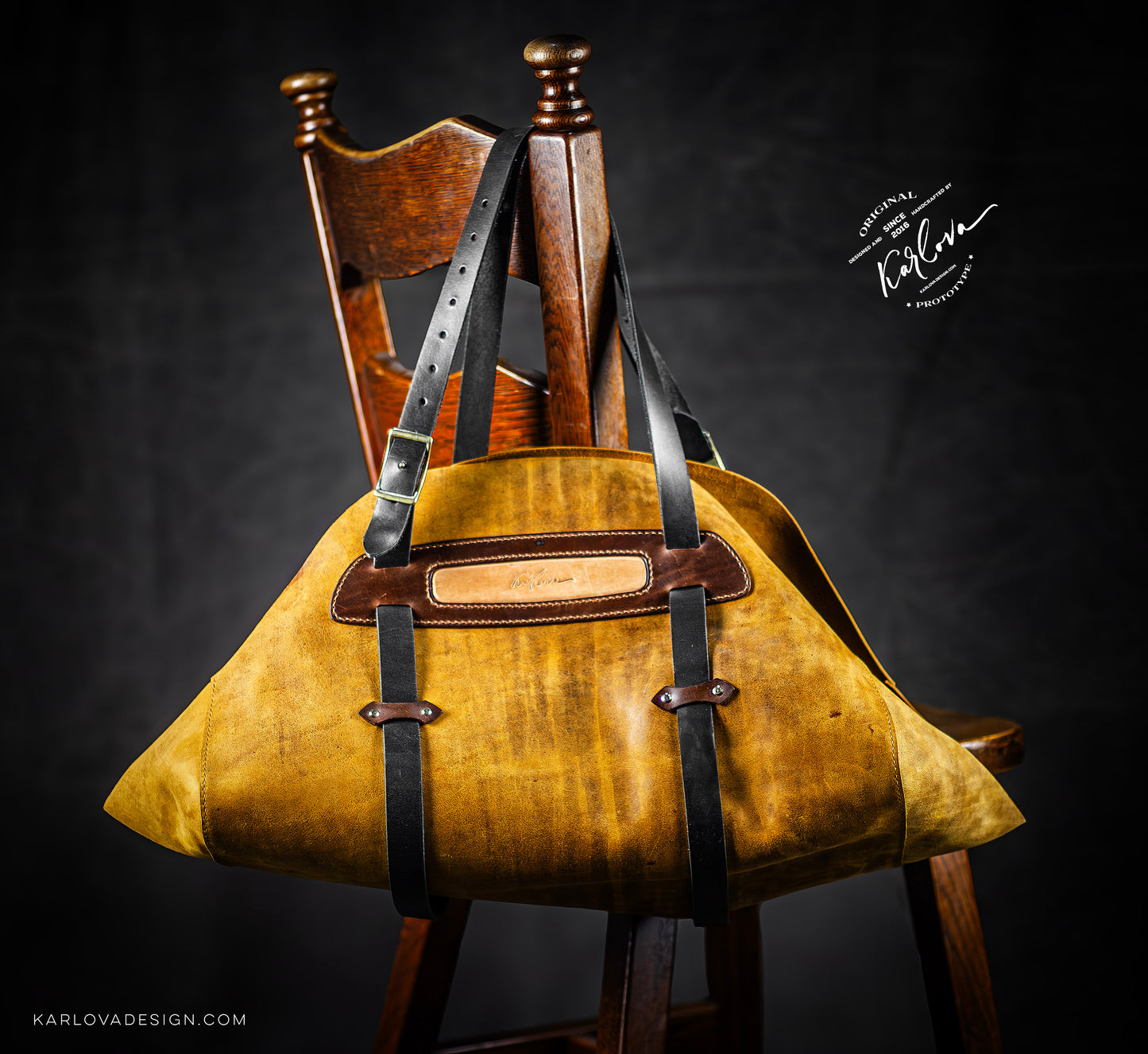 Log Bag - Firewood Carrier - Leather Craft PDF Pattern Download and Video Tutorial