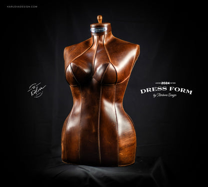 Leather Dress Form (Life Size) PDF Pattern Download And Video Tutorial