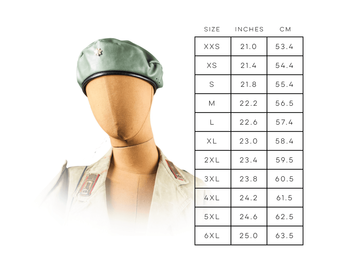 Beret Flash Card.pdf Leather Army Beret Pattern - Download PDF - With Video Tutorial ...