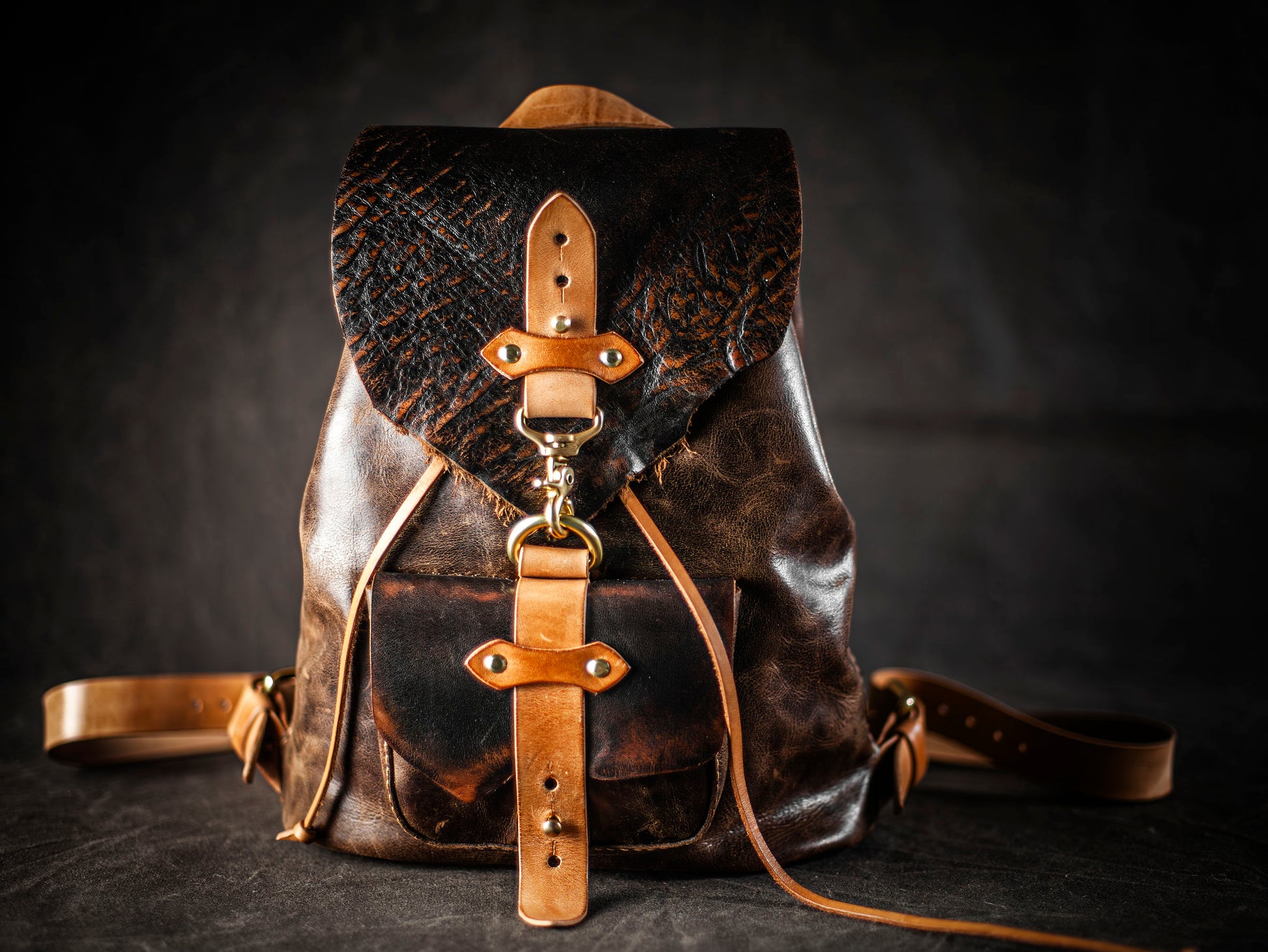Backpack Leather Pattern - Sloop 2
