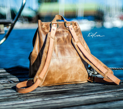 Signature Backpack Leather Craft PDF Pattern Download