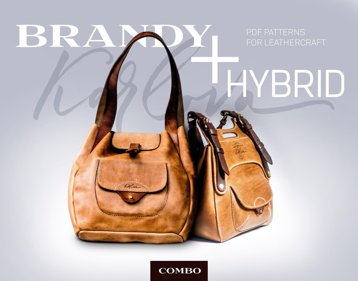 Brandy and Hybrid Bags PDF Pattern Bundle