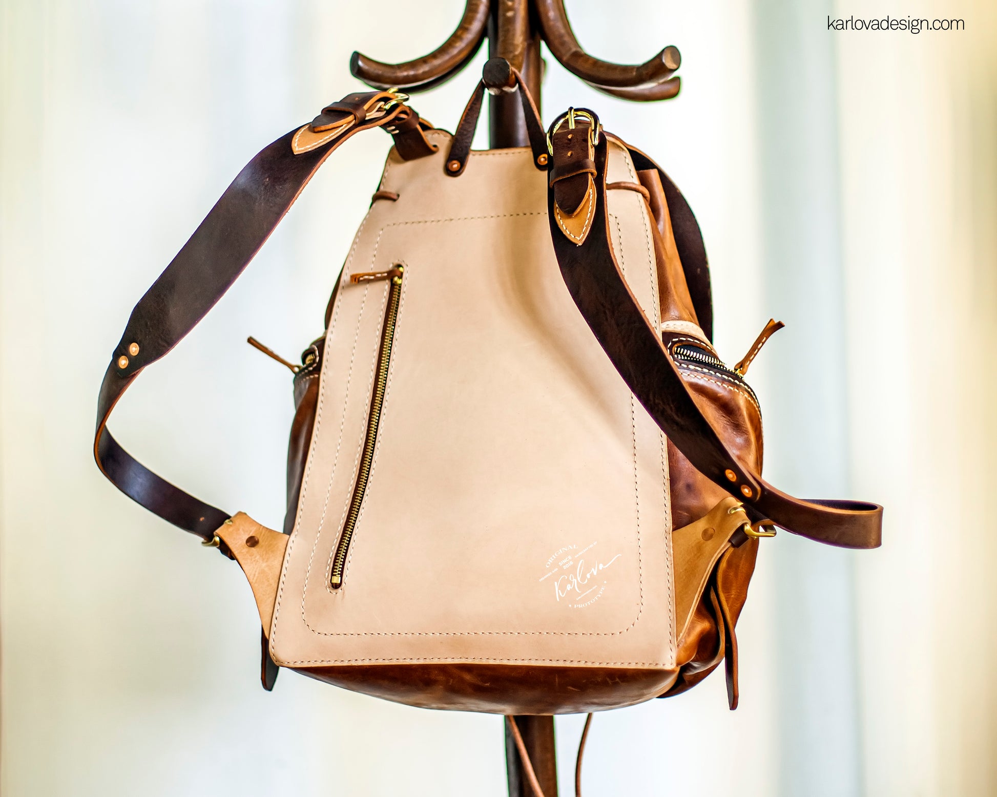 diy leather backpack purse Tiflis Backpack Leather Craft PDF Pattern Download – Karlova Design