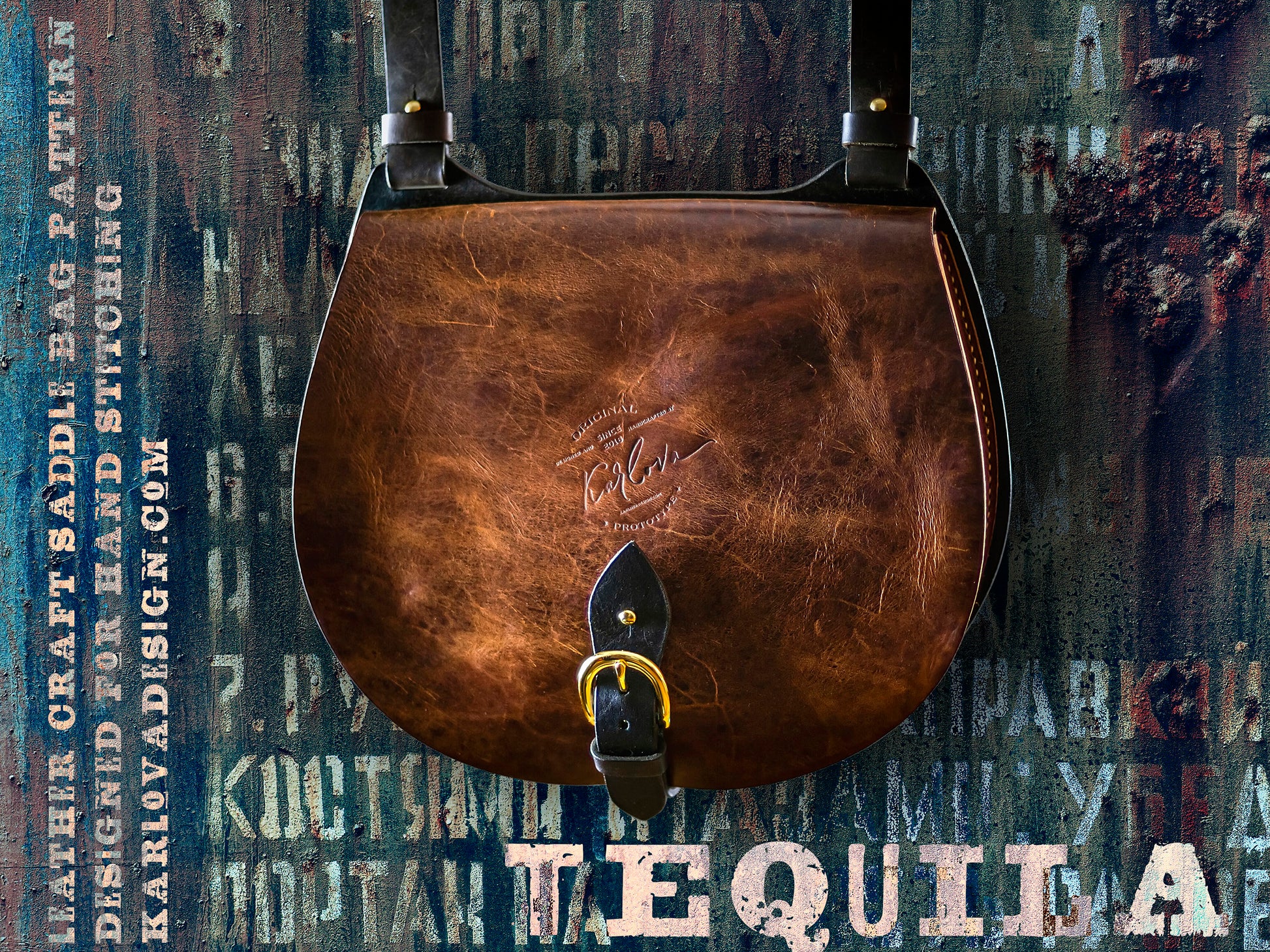 Tequila Saddle Bag Leather Craft PDF Pattern Download with Video Tutor – Karlova Design tequila-saddle-bag-leather-craft-pdf-pattern-download-with-video-tutor-karlova-design