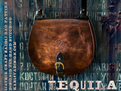 Tequila Saddle Bag PDF Pattern